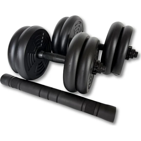 ASG Justerbart Vægtsæt 15 kg Sort/Sort