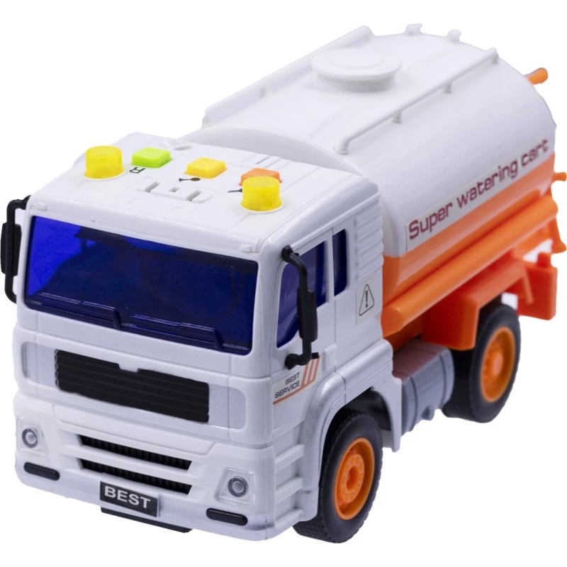 Impulse Toys Tankbil med Lys og Lyd, 18 cm, 3+ år