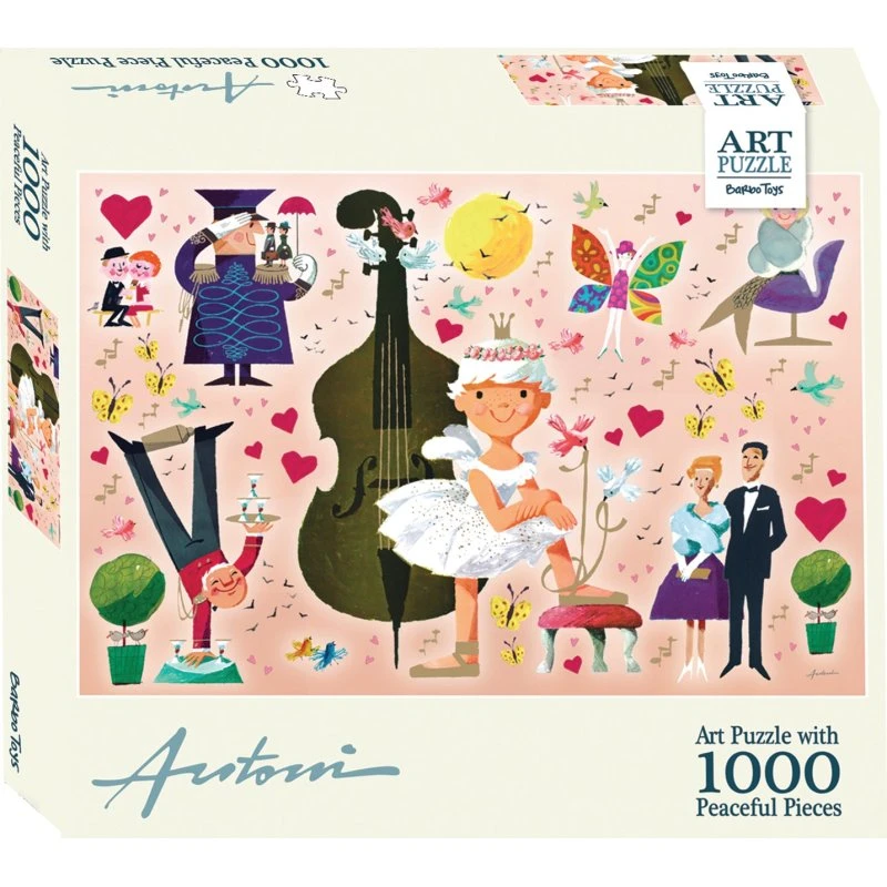 Ib Antoni Ballerina Puslespil 1000 brikker - FSC