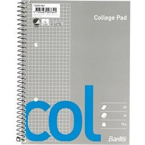 Bantex Col Kollegieblok A5 Kvadrat 70G 70Ark