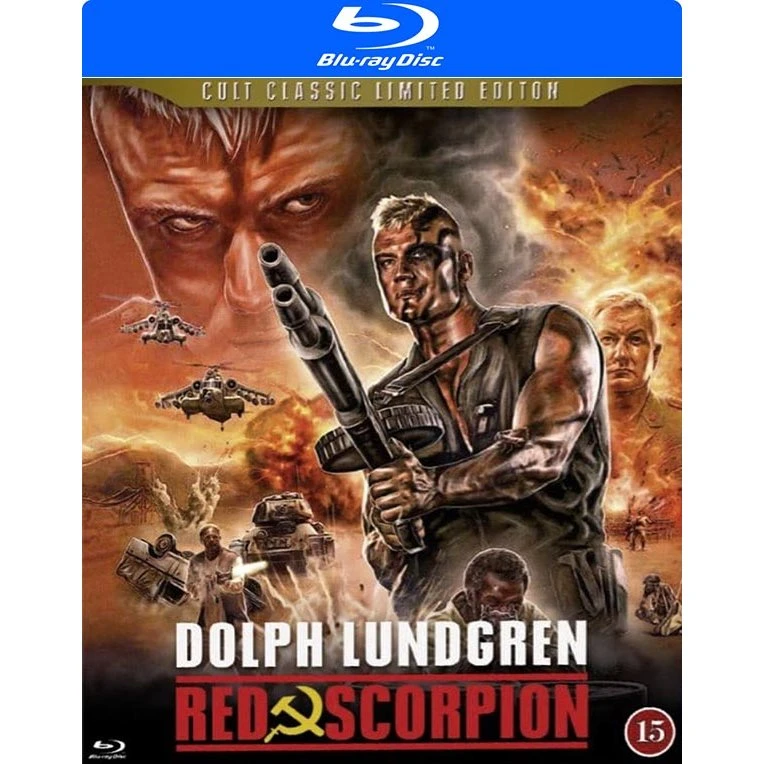 Red Scorpion - Dolph Lundgren Limited Edition Blu-ray