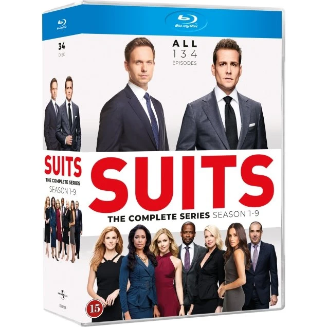 Suits Complete Collection S1-S9 Blu-Ray