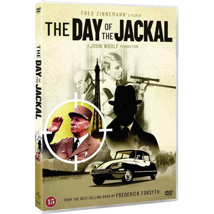 The Day of the Jackal - Film på DVD