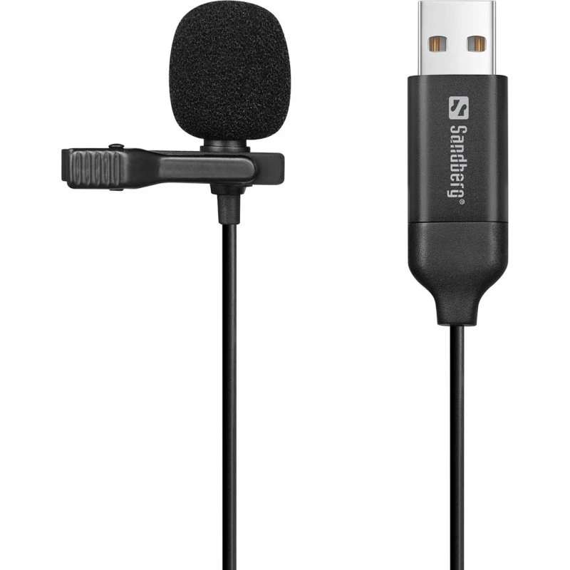 Sandberg Streamer USB Clip Mikrofon