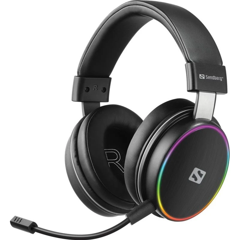 Sandberg HeroBlaster Trådløst Gaming Headset Sort