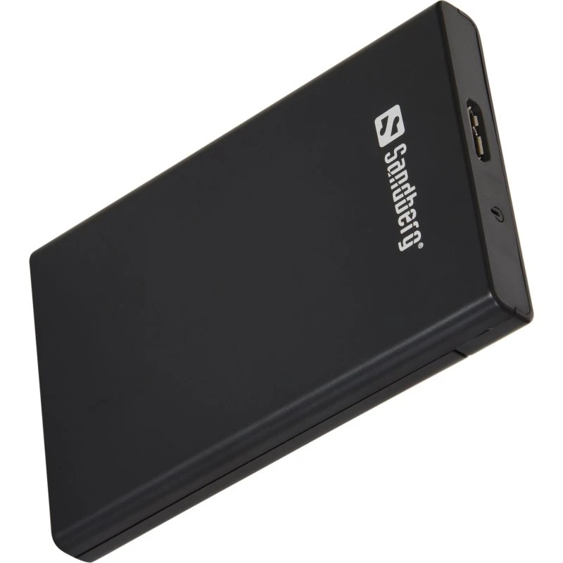 Sandberg USB 3.0 SATA 2,5" Enclosure, Sort