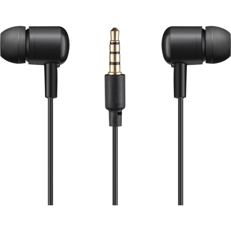 Sandberg Saver In-Ear Øreproptelefoner, Sort, 3,5 mm
