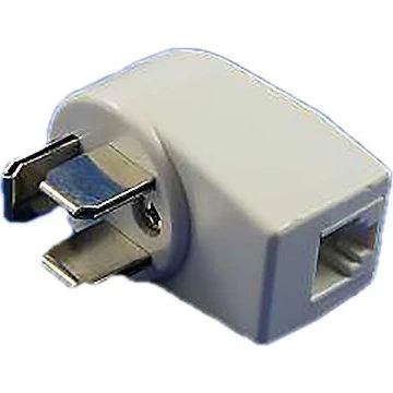 EFB Nordic Telefonstikadapter 3P/RJ11 hvid