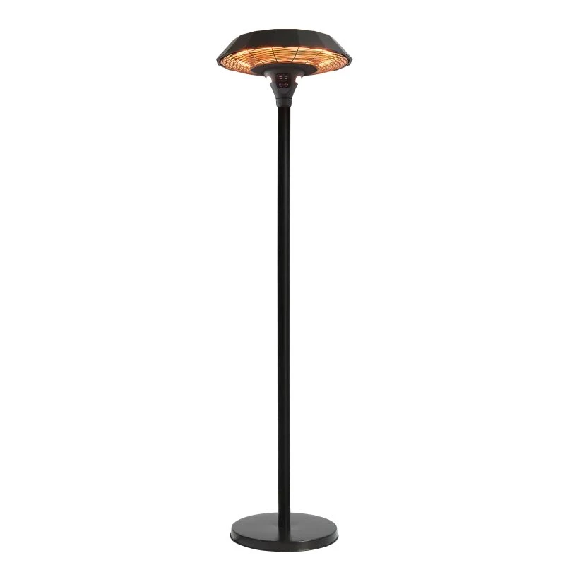Hortus UFO Gulvterrassevarmer 800/1300/2100 W Remote, Sort