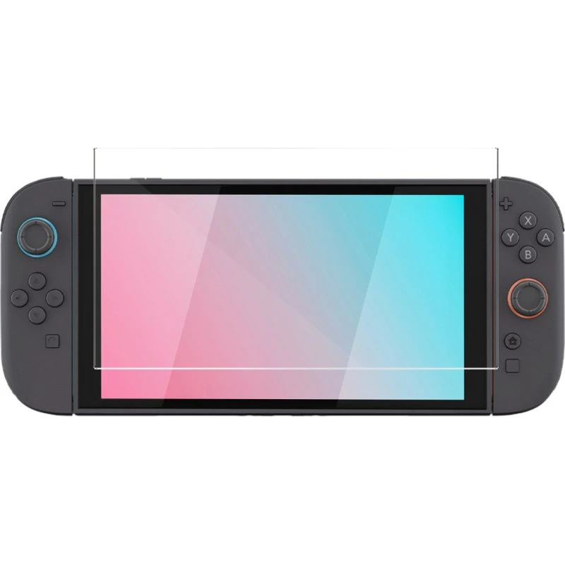 Deltaco Gaming Skærmbeskyttelse til Nintendo Switch 2, 0,33 mm hærdet glas