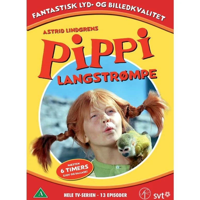 Pippi Langstrømpe - Hele tv-serien - DVD
