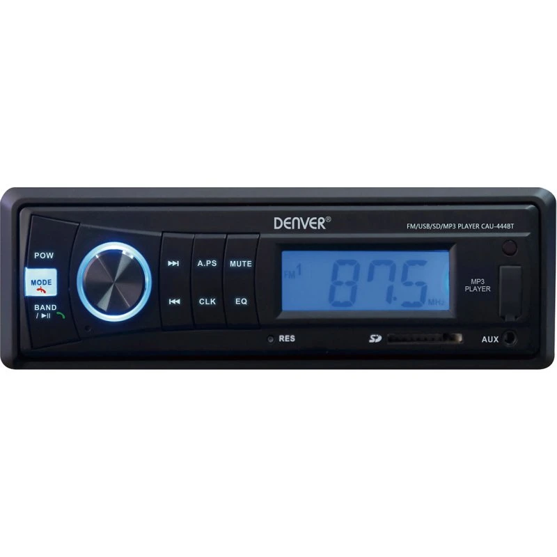 Denver CAU-444BT Bilradio (Bluetooth/USB/SD/MP3/AUX)