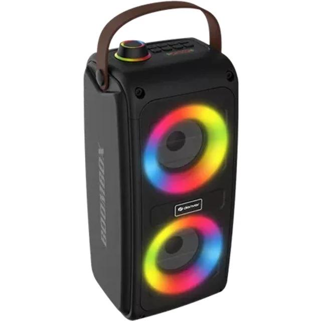 Denver BTV-230 Bærbar Bluetooth-højttaler, Sort, 10 W