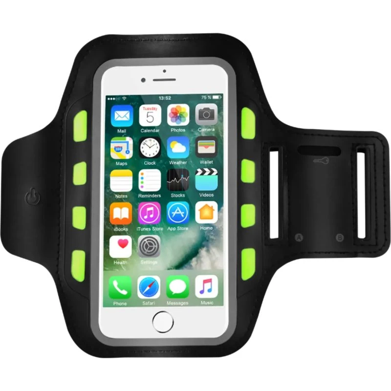 Sinox ConnecTech SXS2200 Sportsarmbånd 5,4" LED, Sort