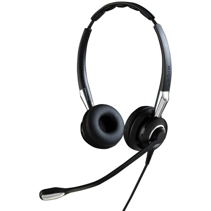 Jabra BIZ 2400 II QD Duo UNC Høretelefoner Sort