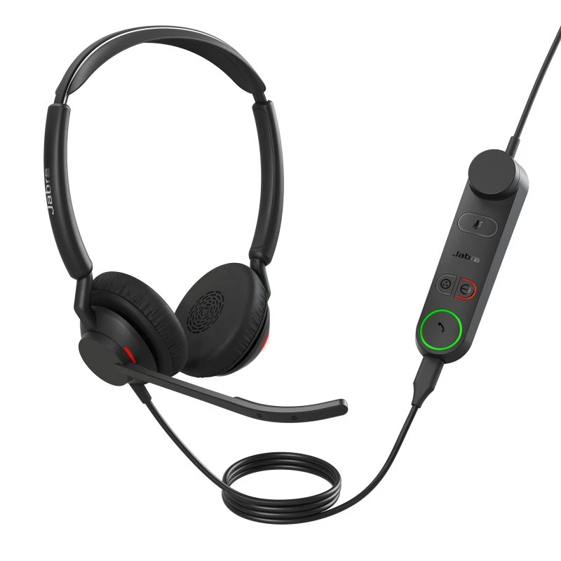 Jabra Engage 50 II UC Stereo Kablet Høretelefoner Sort