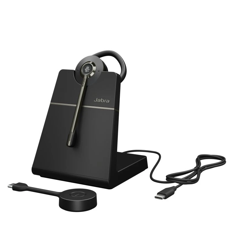 Jabra Engage 55 SE Convertible Trådløs Høretelefoner Sort