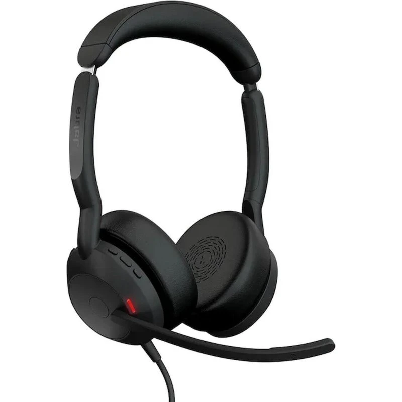 Jabra Evolve2 50 UC Sort Kablet Headset med Aktiv Støjfjerning