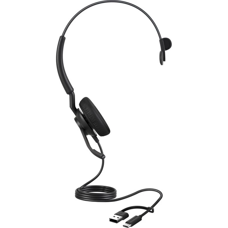 Jabra Engage 40 Mono Kablet Høretelefoner Sort