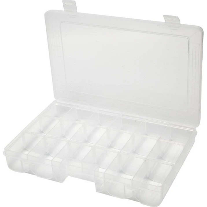 CC Hobby DIY Kit Opbevaringsboks 27x19 cm, 18 rum