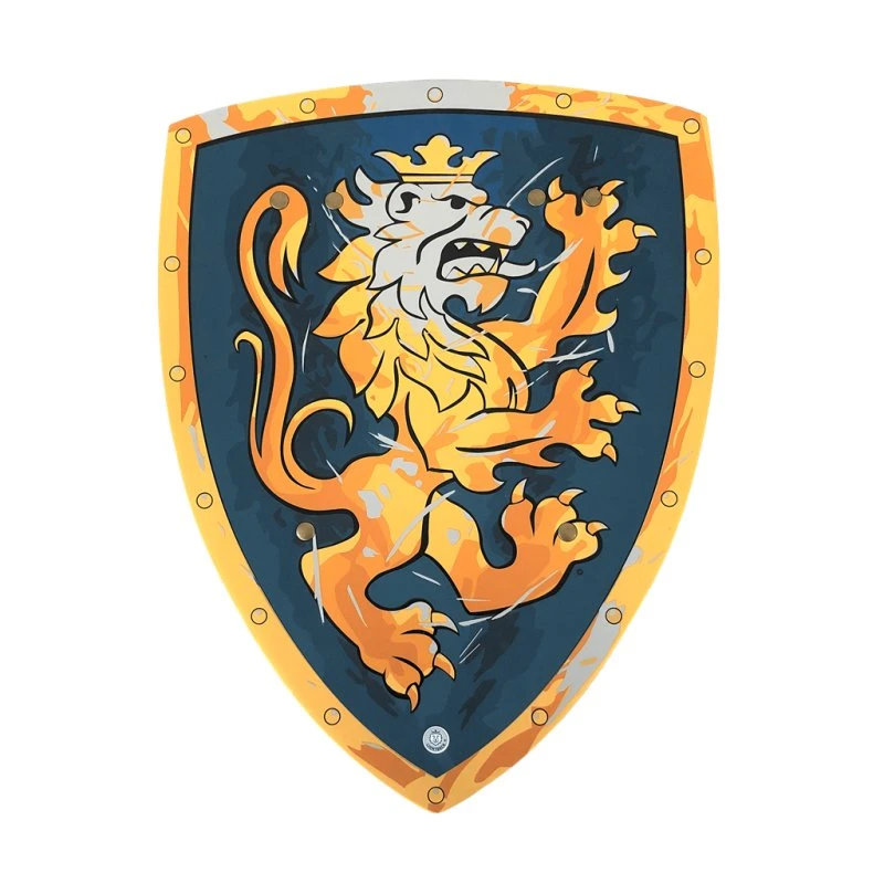 Liontouch Noble Knight blåt ridderskjold i EVA-skum