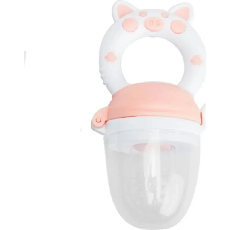Magni FoodFeeder Madsut med blødt greb - Rosa