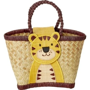 RICE KIBAG-TIG Børnetaske med Tigerlukning – 20x18x12cm