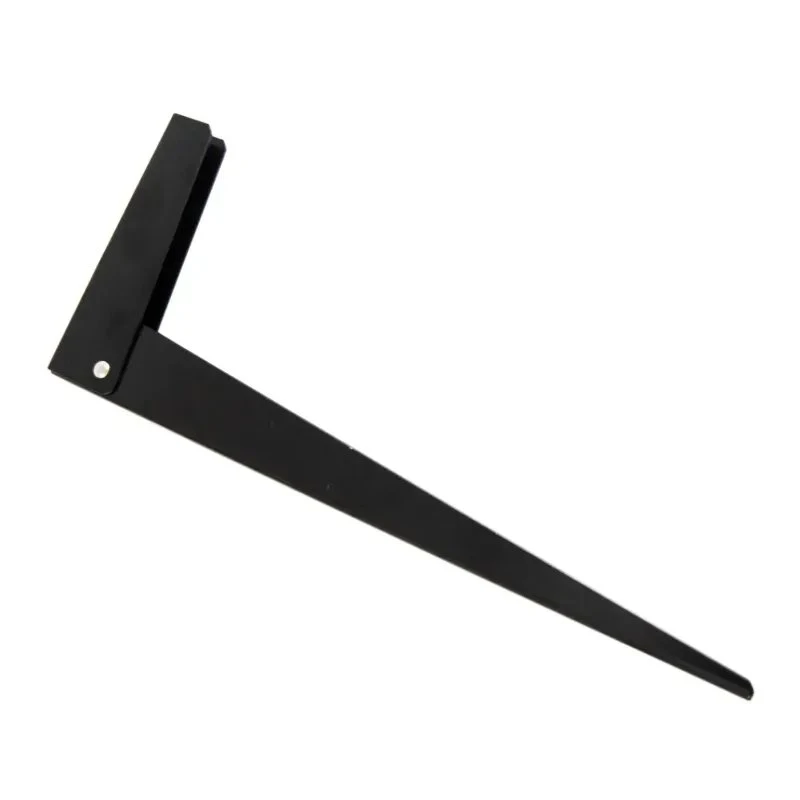 Home-it Foldbar bordbæring 400x160 mm, sort – 50 kg
