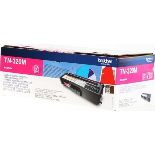 Brother TN-320M Magenta Toner, 1.500 sider