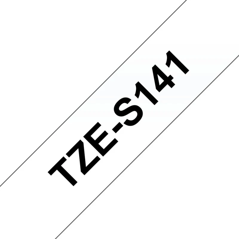 Brother TZE-S141 Lamineret bånd 1,8 cm x 8 m