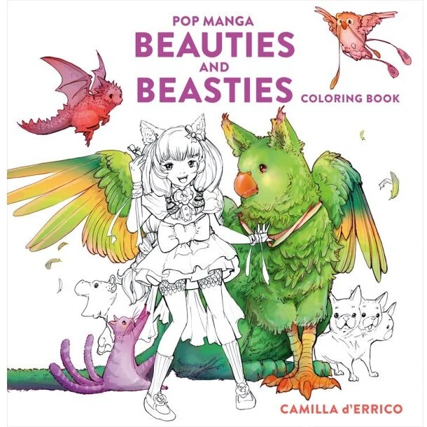 Camilla d'Errico Pop Manga Beauties & Beasties – 80 sider