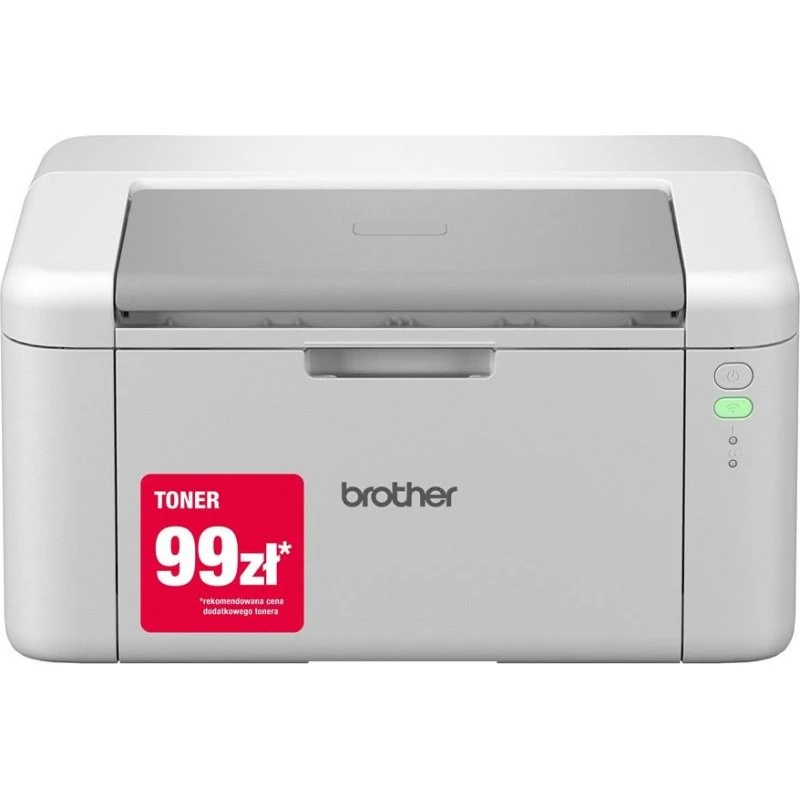 Brother HL-1230W Laserprinter, sort/hvid, WiFi, kompakt