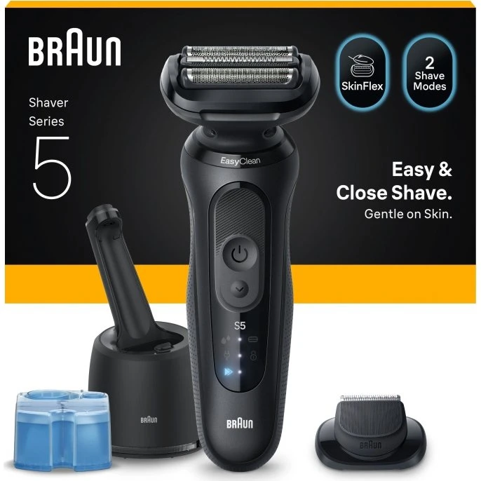 Braun Series 5 52-N7200CC elektrisk barbermaskine, sort