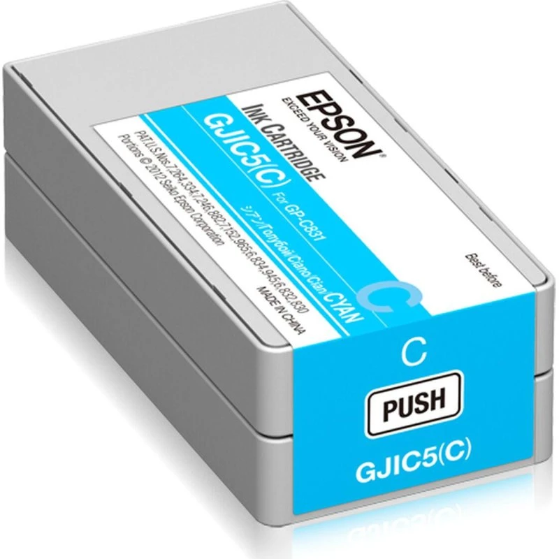 Epson GJIC5C Cyan Original Blækpatron