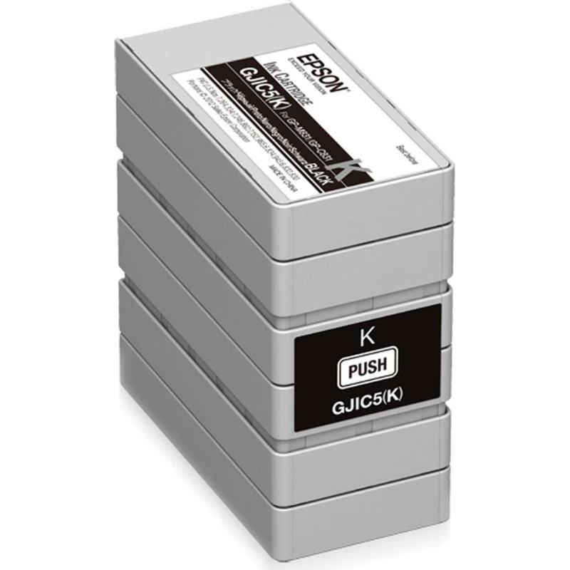 Epson GJIC5K Sort Original Blækpatron