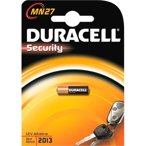 Duracell Security MN27 12 V Alkaline-batteri, 1 stk