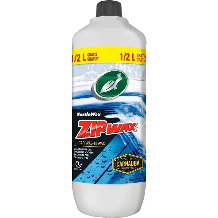 Turtle Zip Bilshampoo 1,5L – Glans & Beskyttelse