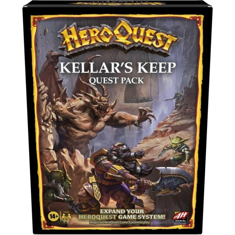 Avalon Hill HeroQuest: Kellar's Keep - Udvidelse til brætspil