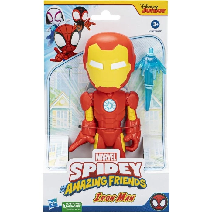 Hasbro Marvel Spidey og hans Fantastiske Venner Supersized Iron Man 23 cm