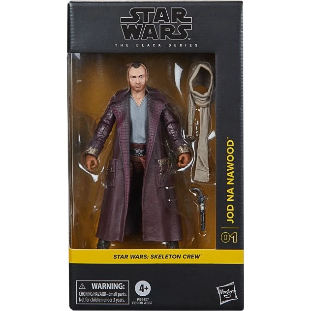 Hasbro Star Wars The Black Series Jod Na Nawood 15 cm, inkl. blaster og tørklæde