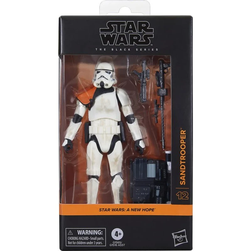 Hasbro Star Wars Black Series Sandtrooper 15 cm, 4+ år