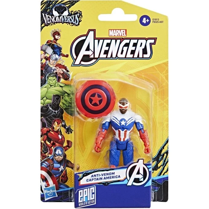 Hasbro Epic World of Action: Anti-Venom Captain America 10 cm