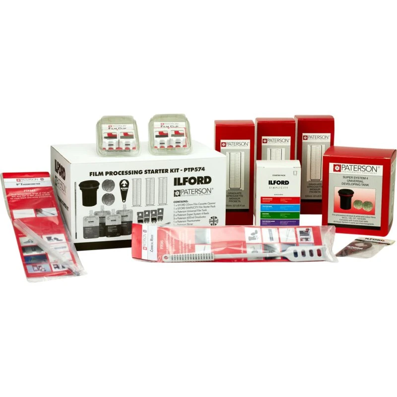 Ilford Paterson Filmfremkaldelsessæt (Starter Kit)