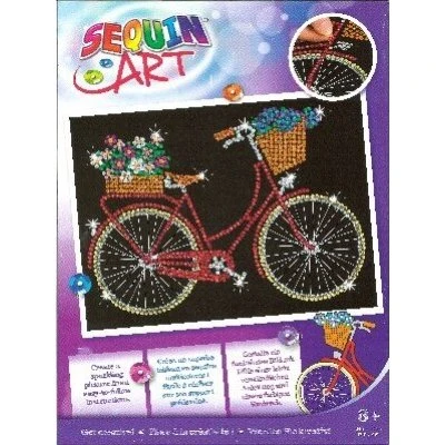 Sequin Art - Cykel 25x34 cm