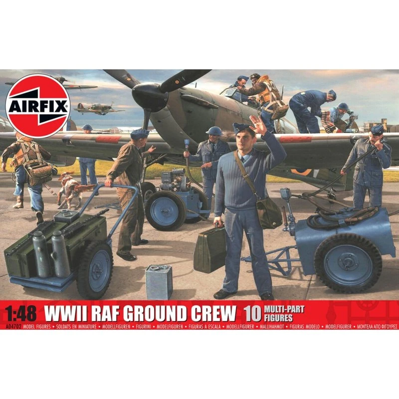 Airfix WWII RAF Ground Crew 1:48 - A04702