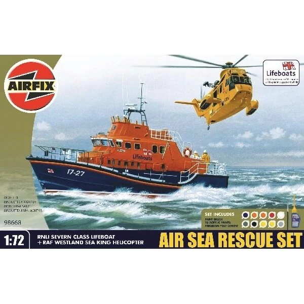 Airfix RNLI Severn Class Lifeboat 1:72 Byggesæt