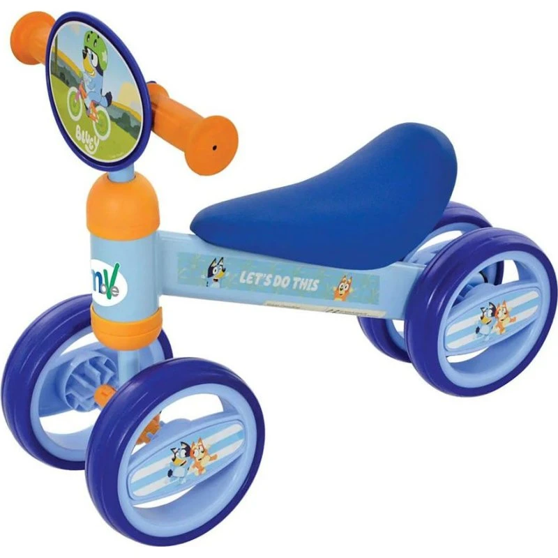 Bluey Deluxe Bobble Ride-On - Farve: Blå