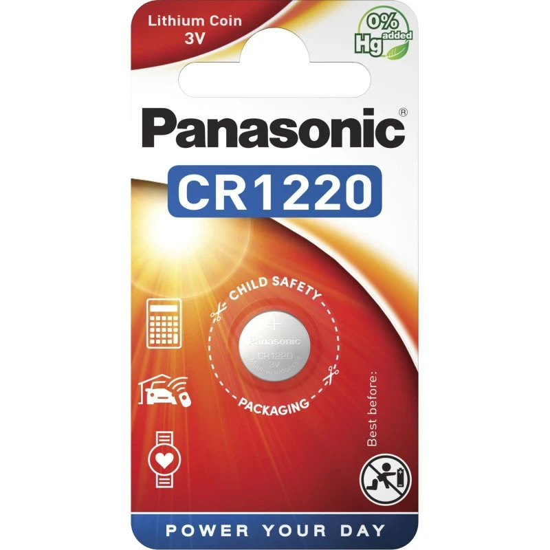 Panasonic CR1220 Lithium Knapcelle 3V