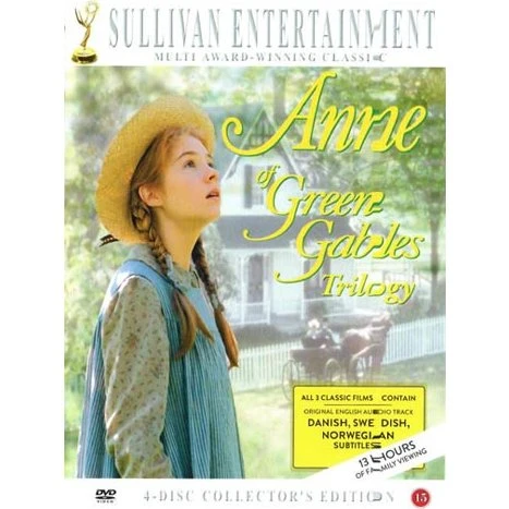 Anne fra Grønnebakken: Trilogi (4 DVD)