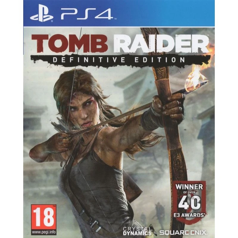 Tomb Raider Definitive Edition PS4 - Dansk version